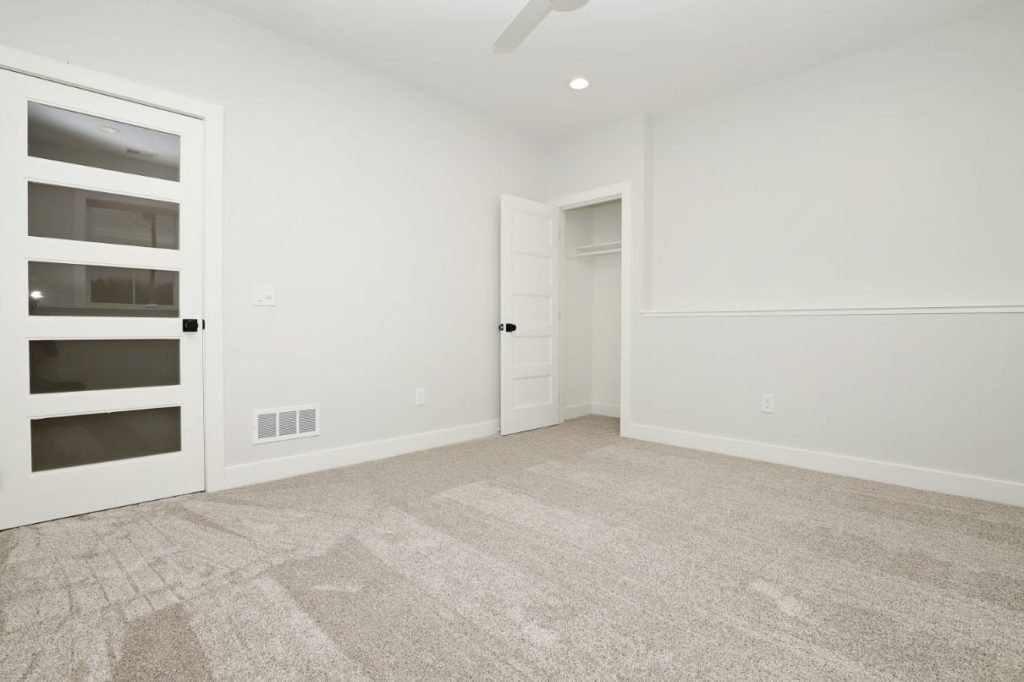 extra bedroom in basement